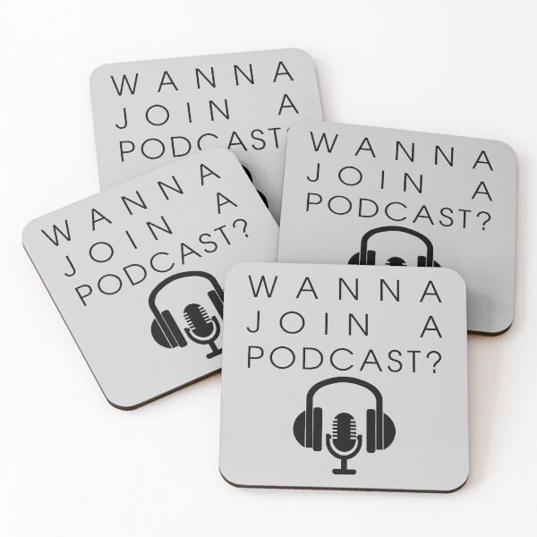 Item preview, Wanna Join A Podcast? | Black designed and sold by ZMorrisDesigns.
