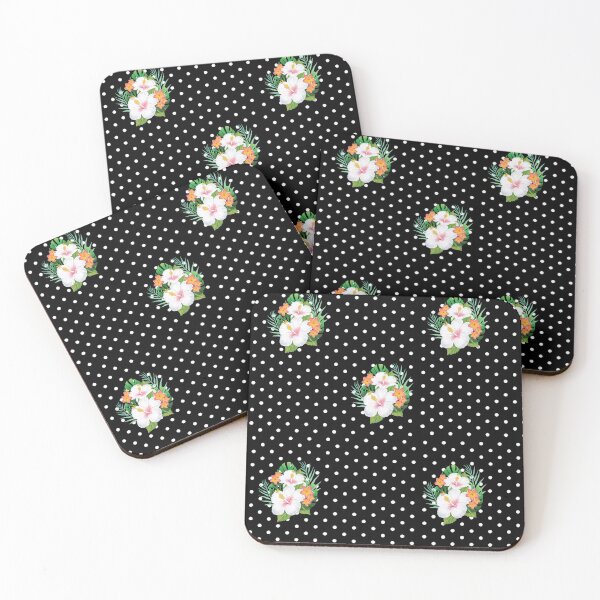 Item preview, Hawaiian Flower Polka Dot designed and sold by AlbaDeWitt.