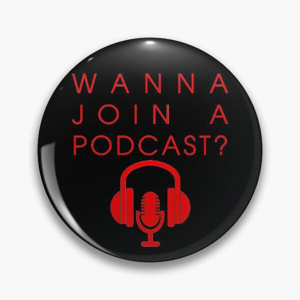Item preview, Wanna Join A Podcast? | Red designed and sold by ZMorrisDesigns.