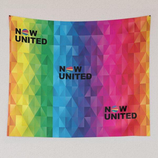 Item preview, NOW UNITED RAINBOW PIXELS OF COLOR designed and sold by MixedNichos.