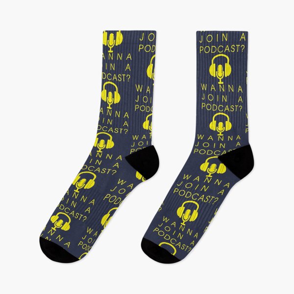 Item preview, Wanna Join A Podcast? | Yellow designed and sold by ZMorrisDesigns.