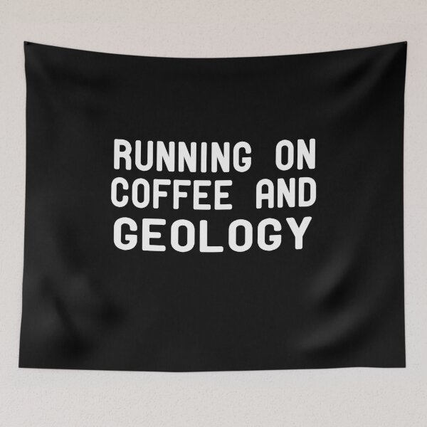 Item preview, Running On Coffee And Geology designed and sold by ZAstore.
