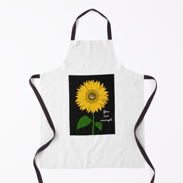 Item preview, 'You are enough' sunflower & moon designed and sold by emiiemilova.