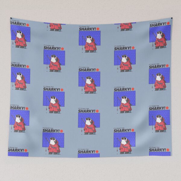 Item preview, It's Fishing Time Sharky - Great Shark designed and sold by Borislav Shekerdzhiyski.