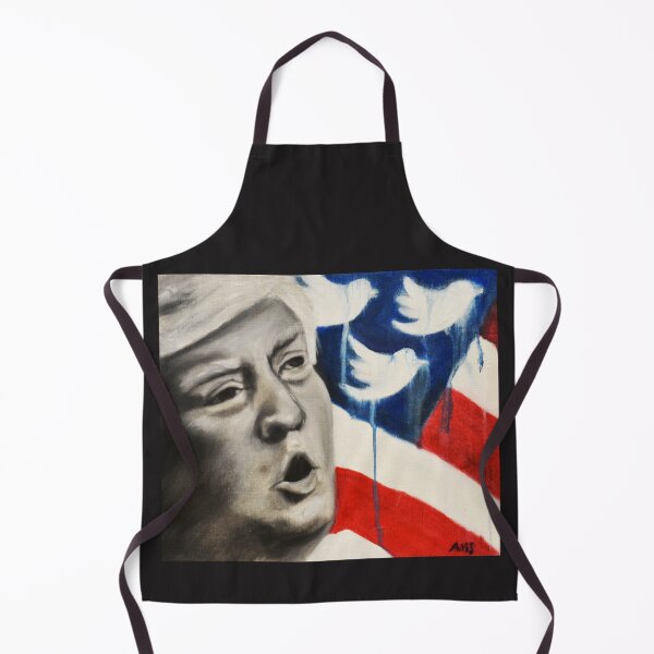 Item preview, TRUMP Tweeter Black and White Portrait designed and sold by AMSonArt.