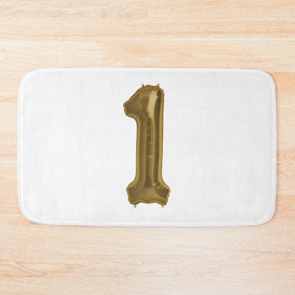 Item preview, One Number 1 Metallic Bronze Mylar Foil Helium Balloon for First Birthday or Anniversary designed and sold by Birthdates.