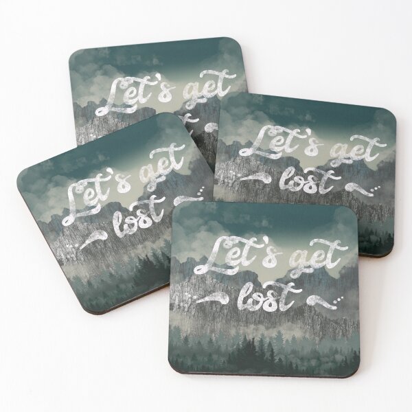 Item preview, Let’s get lost, nature travel lover designed and sold by cyc94.