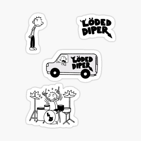 Greg Heffley Stickers for Sale