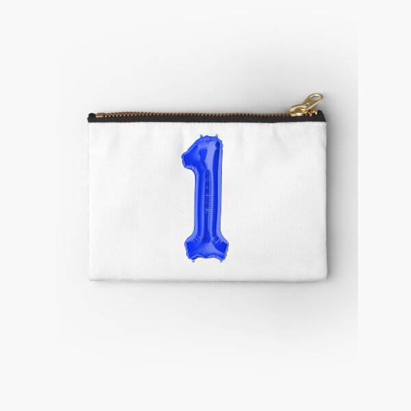 Item preview, One Number 1 Metallic Royal Blue Mylar Foil Helium Balloon for First Birthday or Anniversary designed and sold by Birthdates.