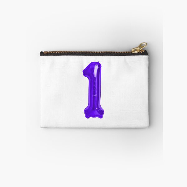 Item preview, One Number 1 Metallic Purple Mylar Foil Helium Balloon for First Birthday or Anniversary designed and sold by Birthdates.