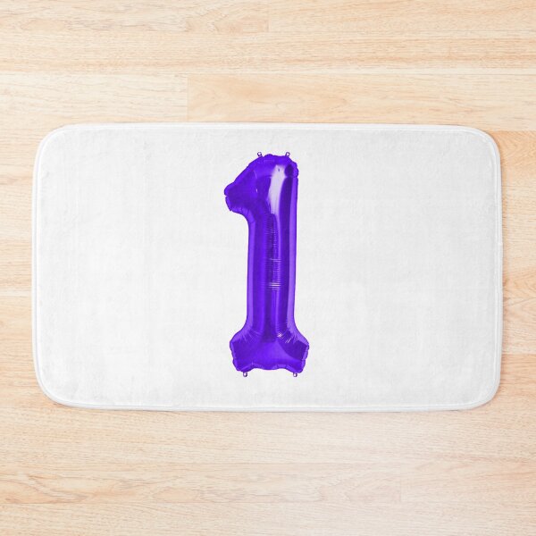 Item preview, One Number 1 Metallic Purple Mylar Foil Helium Balloon for First Birthday or Anniversary designed and sold by Birthdates.