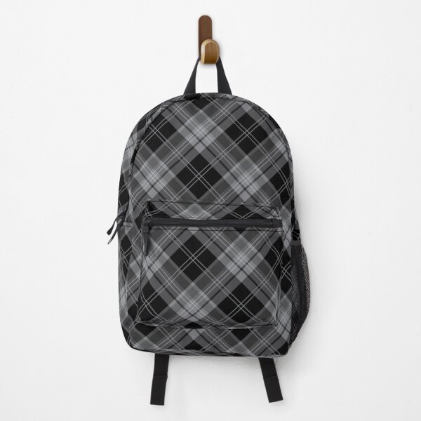 Item preview, Gray Black Plaid Check Tartan Pattern designed and sold by misook.