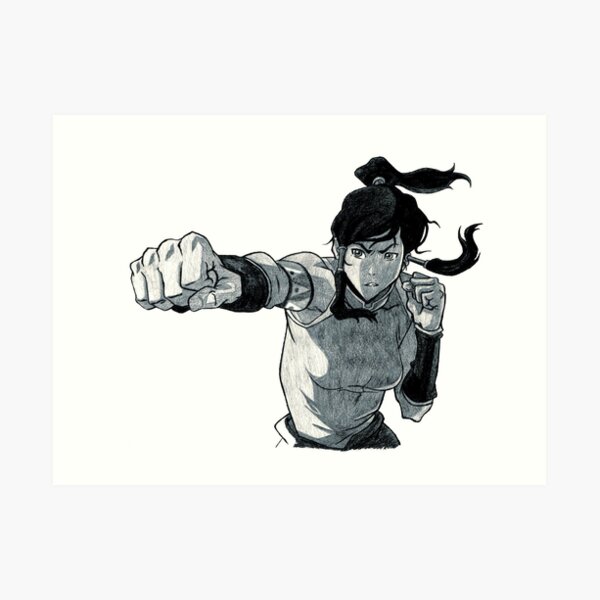 Korra Art Print