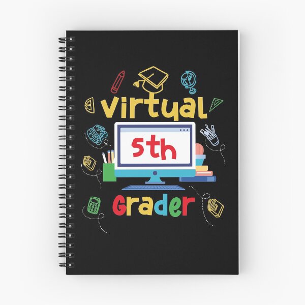 Item preview, Virtual 5th Fifth Grader Distance Learning Back to School  designed and sold by IyadBro.