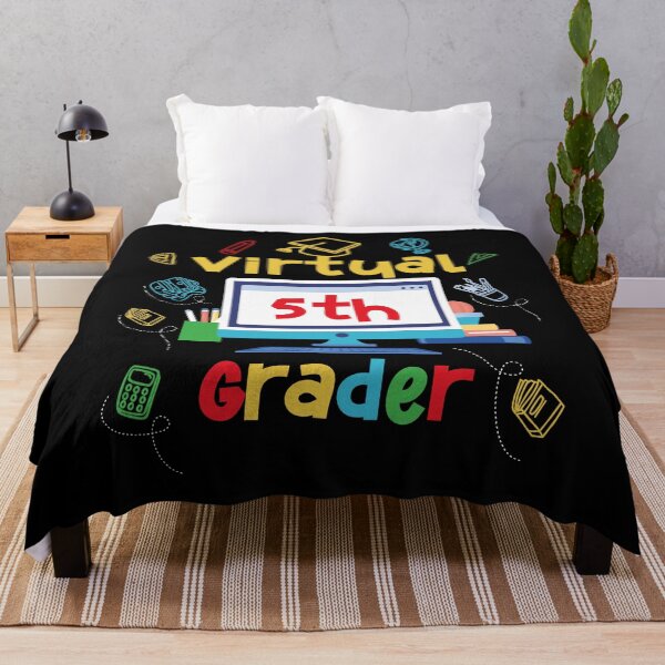 Item preview, Virtual 5th Fifth Grader Distance Learning Back to School  designed and sold by IyadBro.