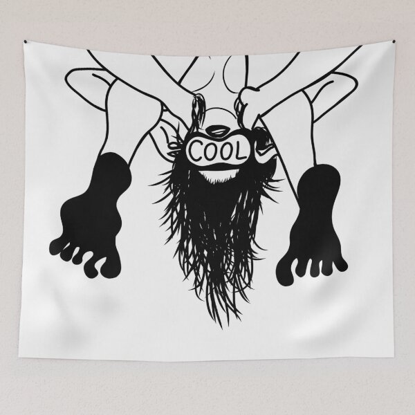 Item preview, Cool Shades Face Mask Sleeptime Yoga Dreamer designed and sold by kimchimuschi.