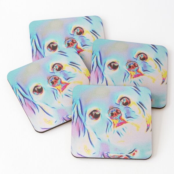 Item preview, Iridescent Dog Face designed and sold by Frostyjenson.