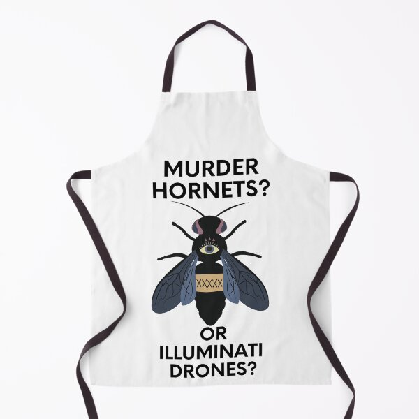 Aperçu de l'œuvre Assassiner des frelons ou des drones illuminati? créée et vendue par LunaRisa.