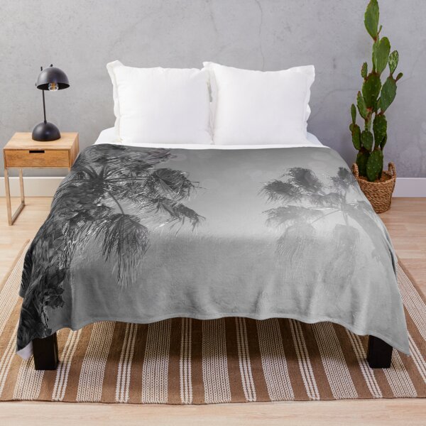 Item preview, Black and White Palm Trees designed and sold by Tiffany Key.