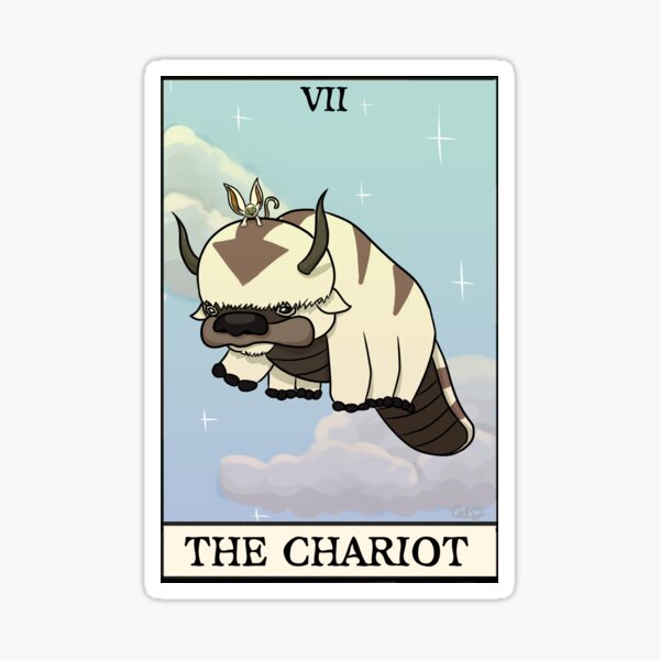 Item preview, Appa The Chariot Tarot designed and sold by parkedcat.