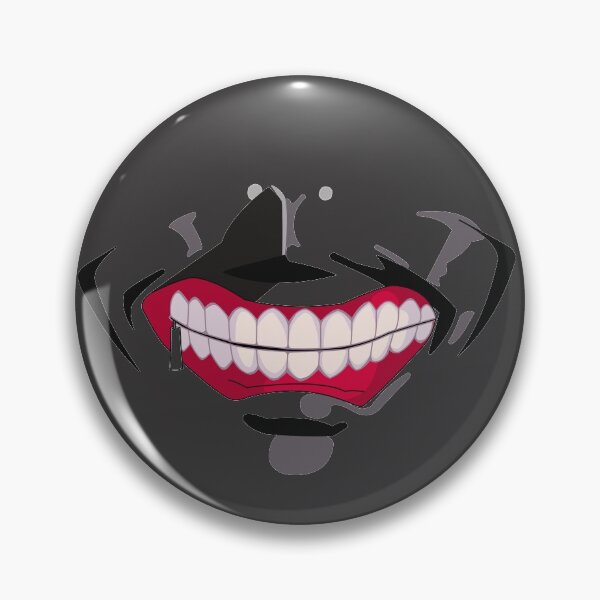 Artikelvorschau, Kaneki-Maske, Lächeln, Monster entworfen und verkauft von ZiphGames.