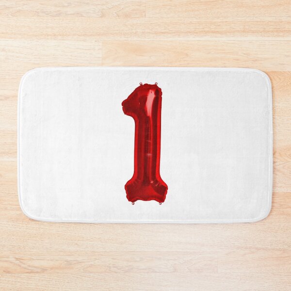 Item preview, One Number 1 Metallic Red Mylar Foil Helium Balloon for First Birthday or Anniversary designed and sold by Birthdates.