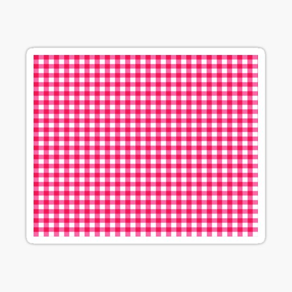 Item preview, Vivid Pink Vichy Karo designed and sold by rupydetequila.