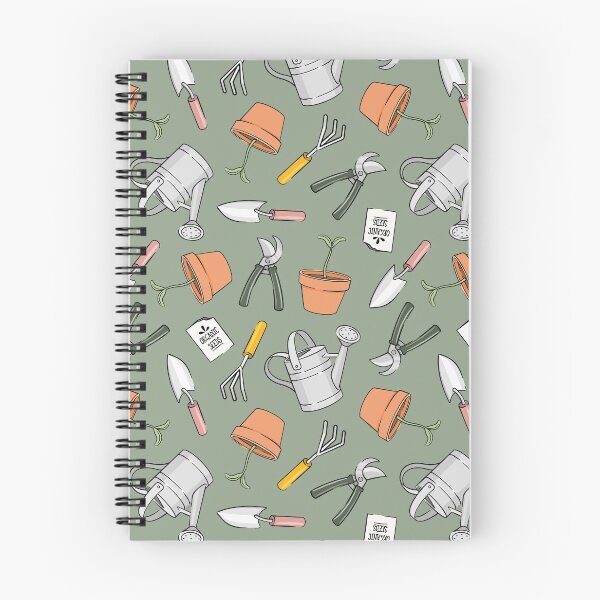 Item preview, Gardening Time - herramientas de jardinería en salvia designed and sold by littlearrow.