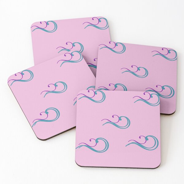 Item preview, ocean green and pink pattern design designed and sold by Moussa  Sussi.