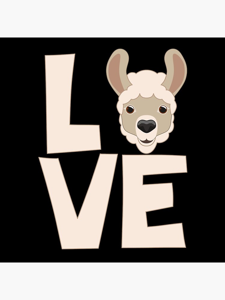 Llama Love emoji by inkedtee