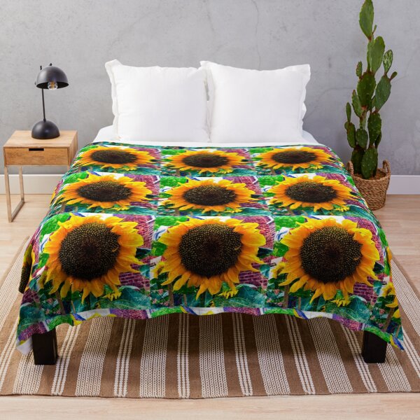 Item preview, Rainbow sunflower designed and sold by CrystalsArtPaws.