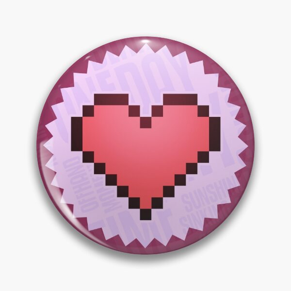 Pixel Heart Pin