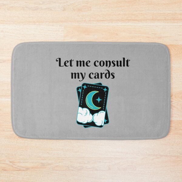 Item preview, Let Me Consult My Cards (Tarot/Oracle) designed and sold by spoeg.