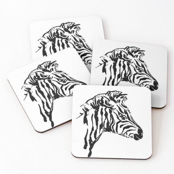 Item preview, Zebra foal portrait designed and sold by Telion-Gall.