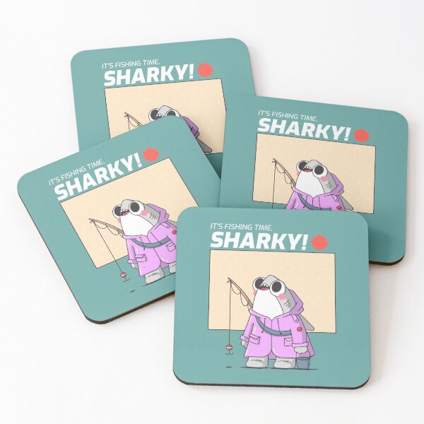 Item preview, It's Fishing Time Sharky designed and sold by Borislav Shekerdzhiyski.