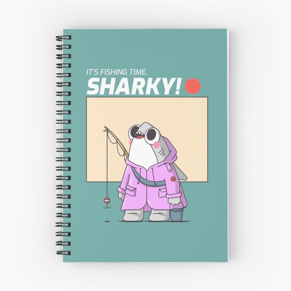 Item preview, It's Fishing Time Sharky designed and sold by Borislav Shekerdzhiyski.