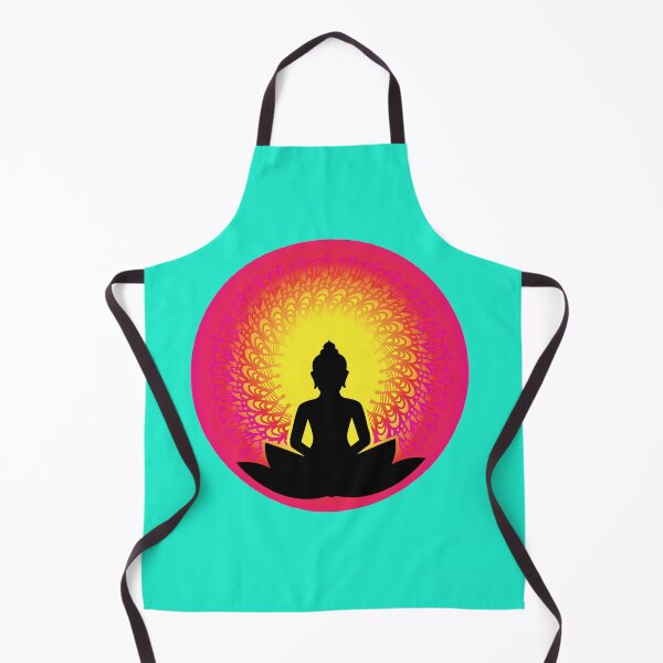 Item preview, Buddha - The Peaceful Soul Mandala Print Design GC-092-11 designed and sold by GraphicCharms.