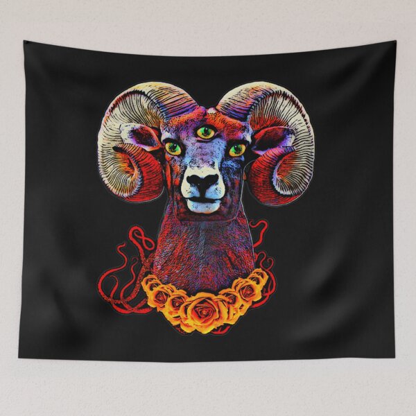 Item preview, Third Eye Ram designed and sold by BoneArtPetite.