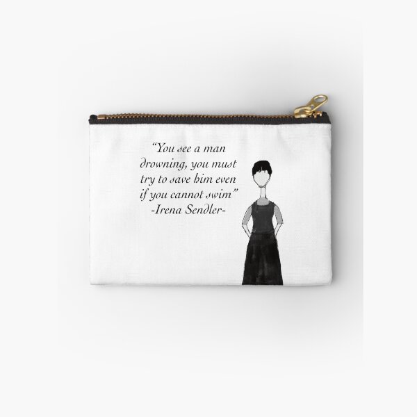 Item preview, Irena Sendler Quote designed and sold by DivergeDesigns.