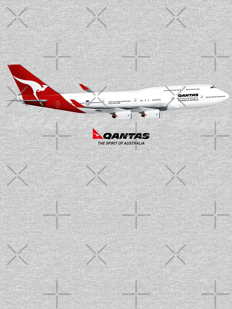 QANTAS 747 by Manecas