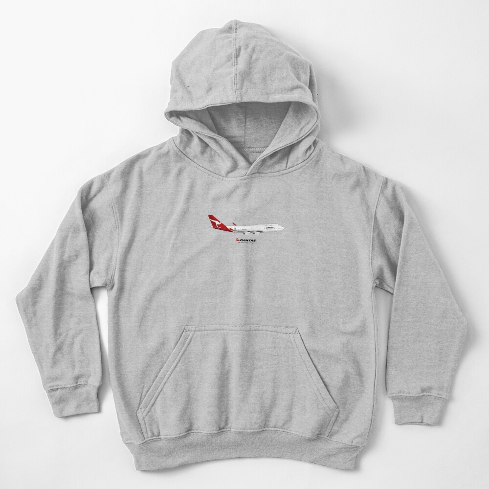 QANTAS 747 Kids Pullover Hoodie