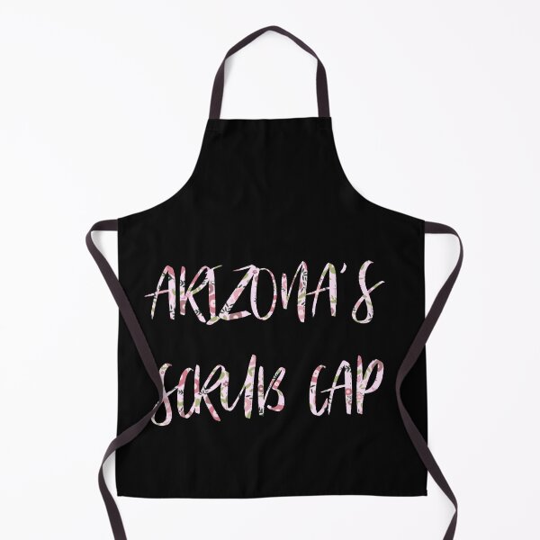Item preview, Arizona's Flower Print Scrub Cap Text designed and sold by Shoomoodle.