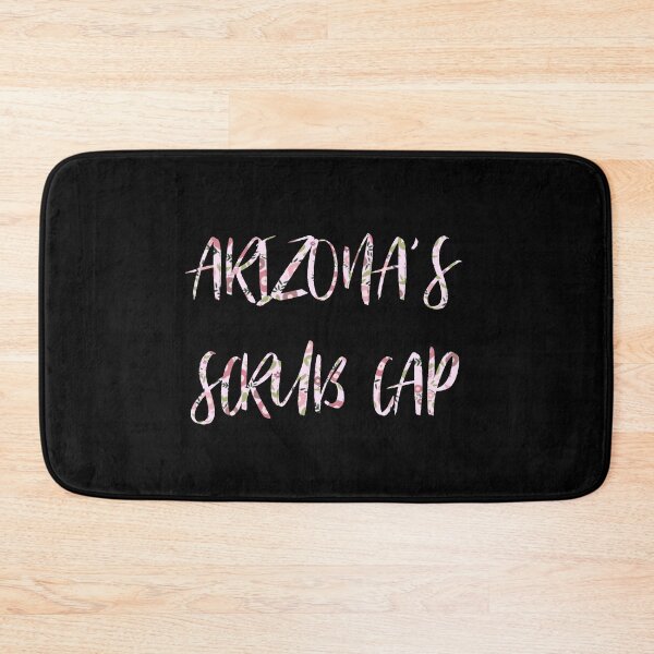 Item preview, Arizona's Flower Print Scrub Cap Text  designed and sold by Shoomoodle.
