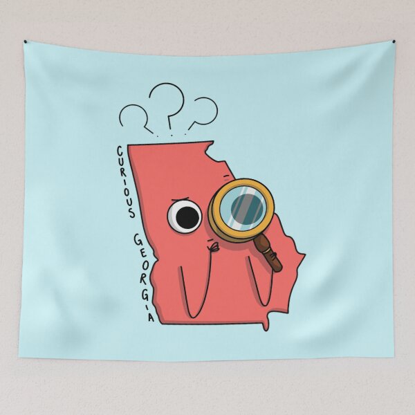 Item preview, Curious Georgia designed and sold by The Curly Redhead.