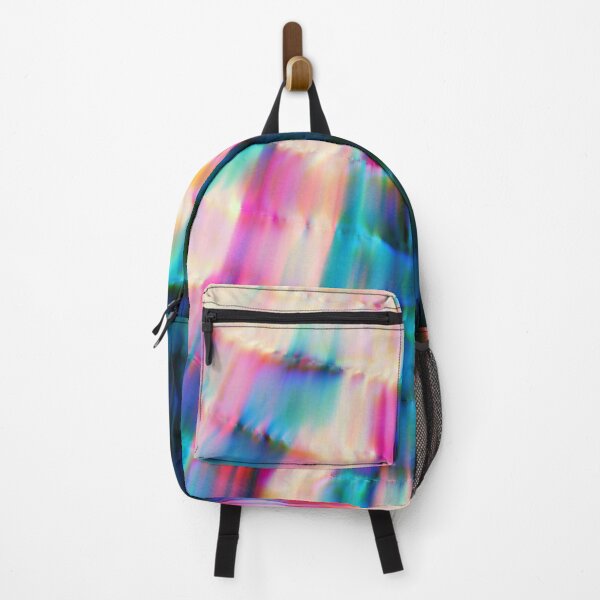 Item preview, Abstract colorful rainbow ripples designed and sold by WanderAesthetic.