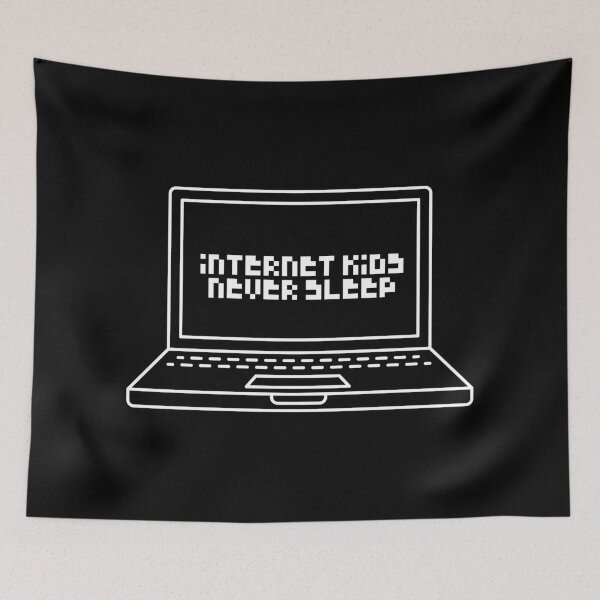 Item preview, Internet Kids Never Sleep  designed and sold by yellowkats.