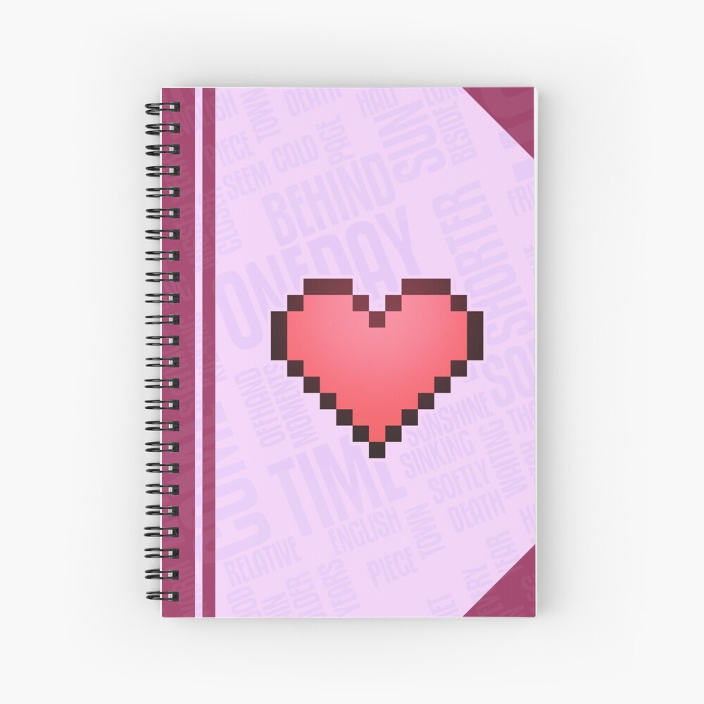 Item preview, Spiral Notebook designed and sold by heavenly-roads.