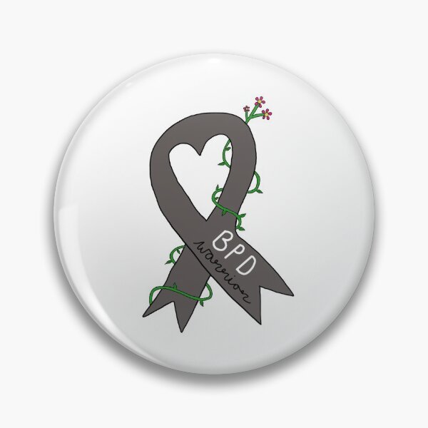Item preview, Borderline personality disorder warrior awareness ribbon  designed and sold by Jasminmayox.