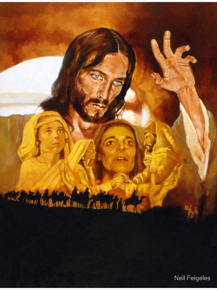 Jesus Of Nazareth Poster By Neilfeigeles Redbubble Jesus Of Nazareth Poster By Neilfeigeles Redbubble