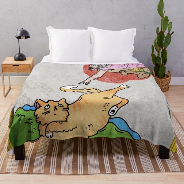 Item preview, Can't touch this - The Creation of Adam by Miguel Angelo - Illustration pun designed and sold by KauzSL.